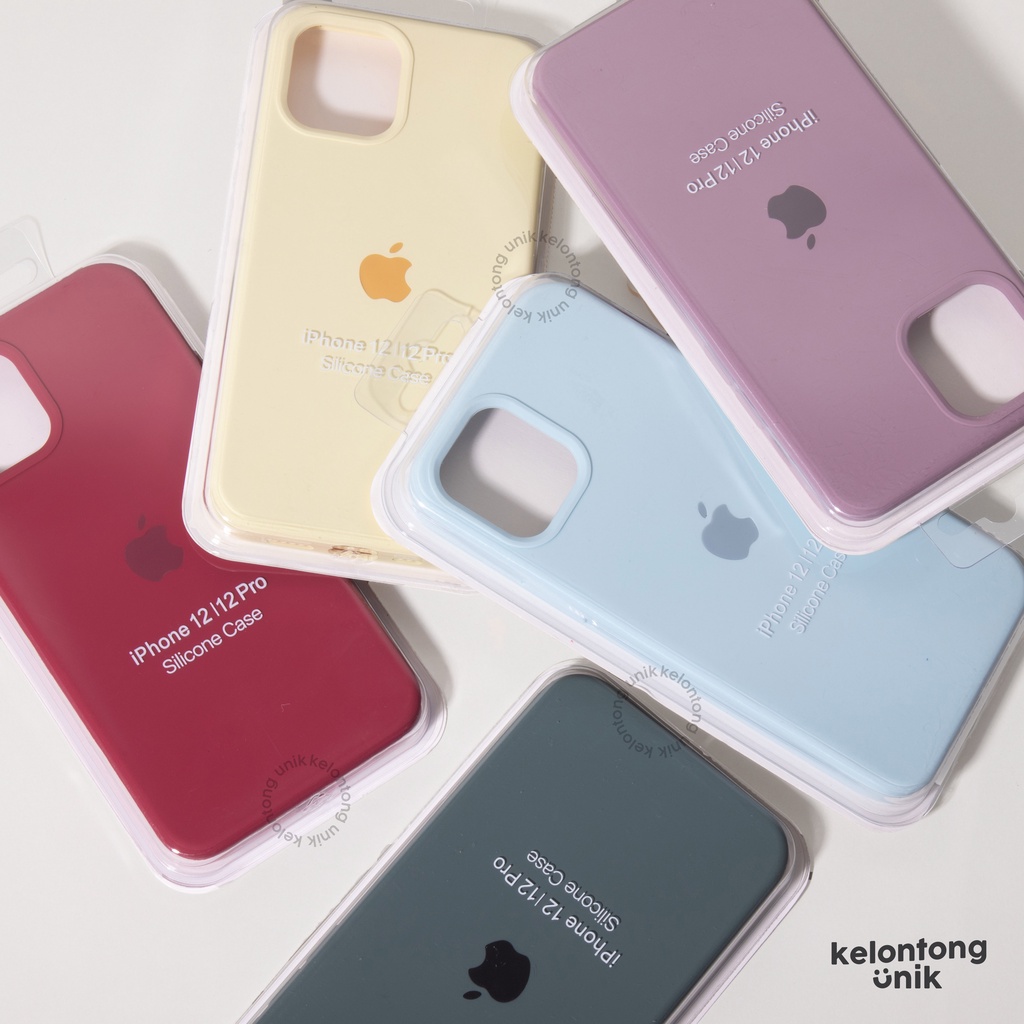 (Seri 1) For iPhone - Premium Silicone Case Full Cover