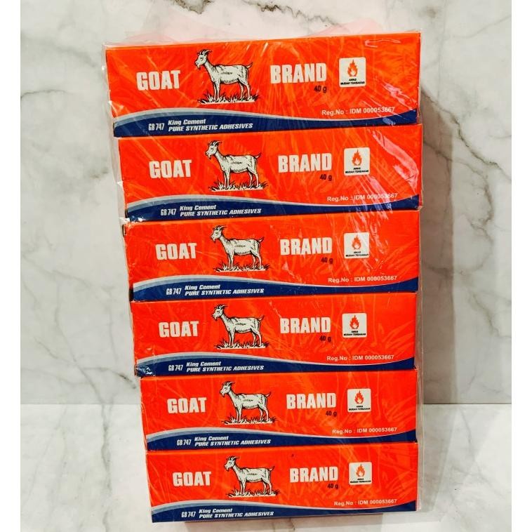 

LEM KAMBING GOAT BRAND TUBE 40 GR