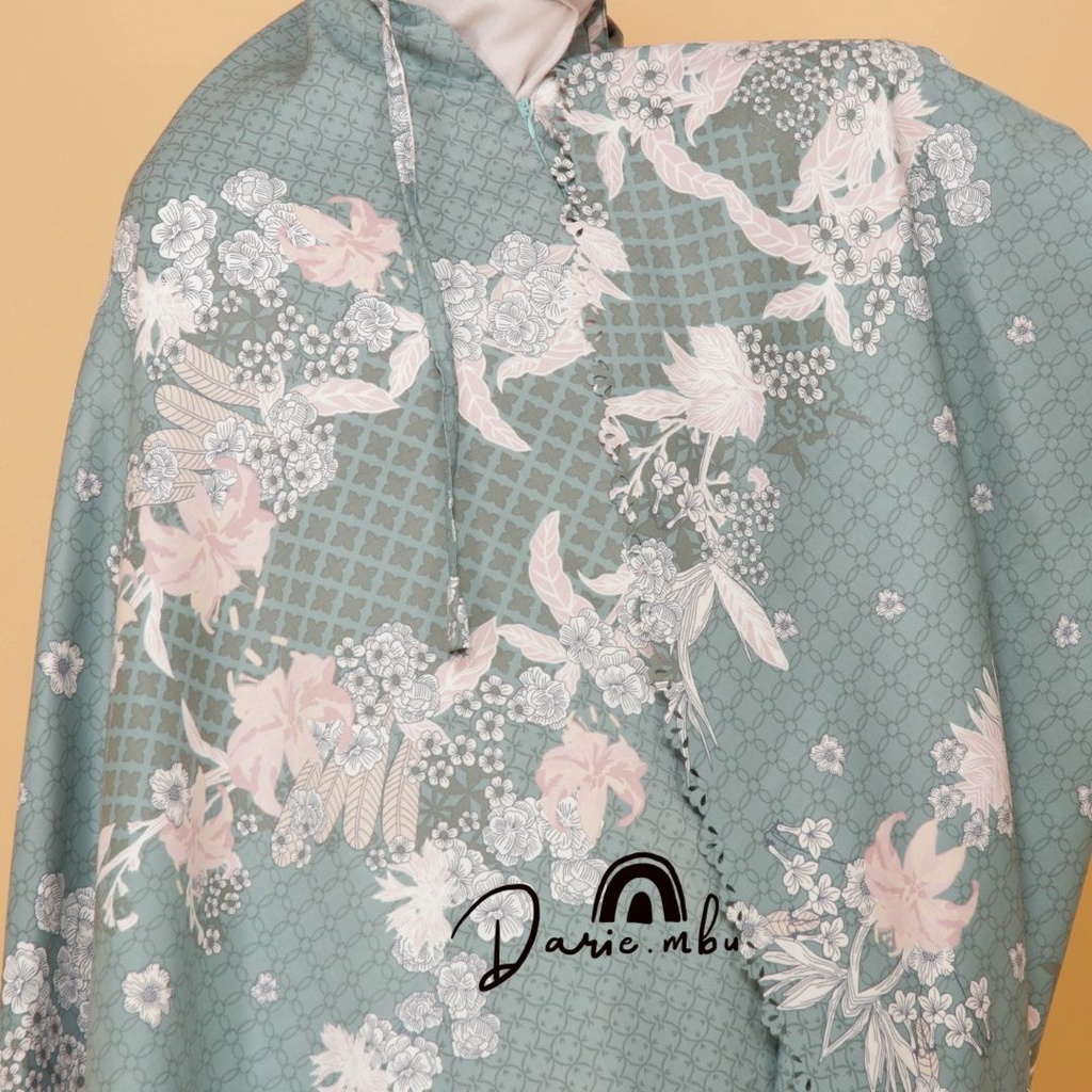 Mukena Dewasa Maxmara Luxury 2in1 Printing Premiun Laser Cut Mewah Tas Sajadah