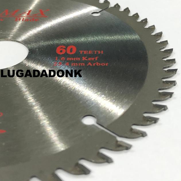 Circular saw 6 inch x 60T Super Thin / Mata Gergaji Kayu Saw Blade 6"