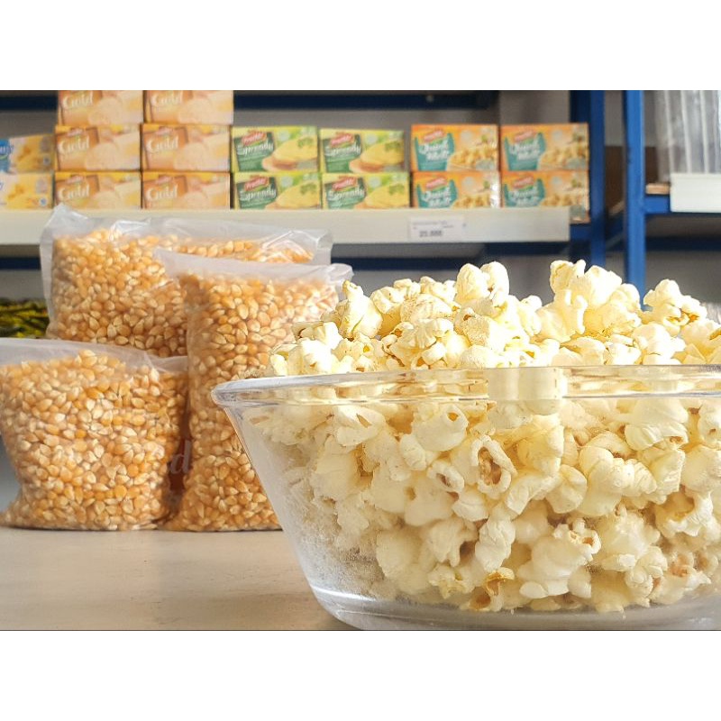 

Jagung Pop Corn 500Gr / Yellow Pop Corn 500Gr / Pop Corn Agertina 500Gr