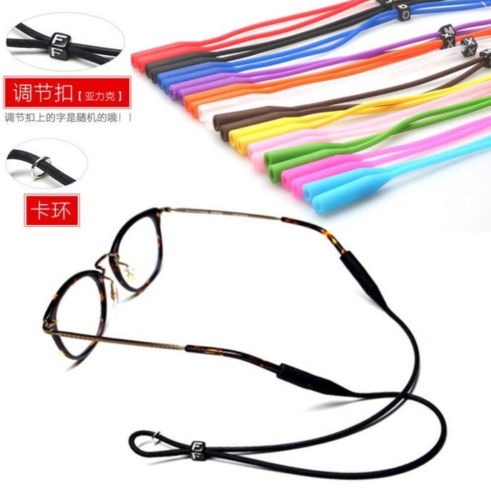 NEW SALE KACAMATA TALI SILICON PENAHAN KACAMATA PRIA DAN WANITA TERBAIK