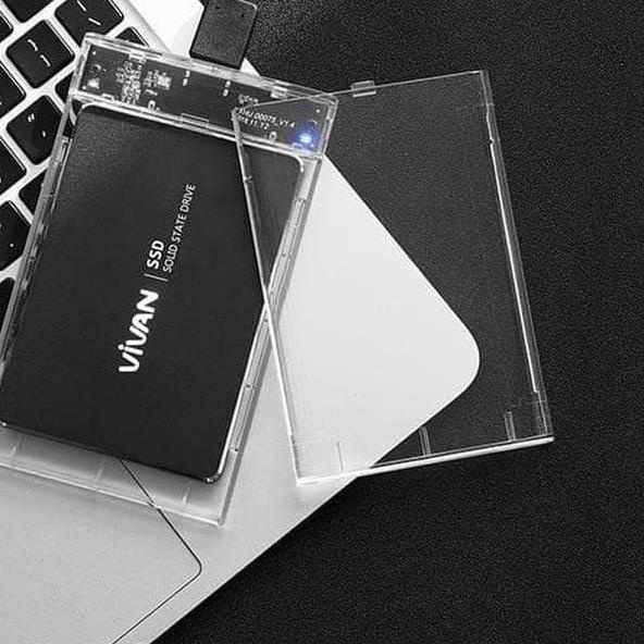 Casing Case Hardisk HDD External 2.5" USB 3.0 SSD Vivan VSHD1