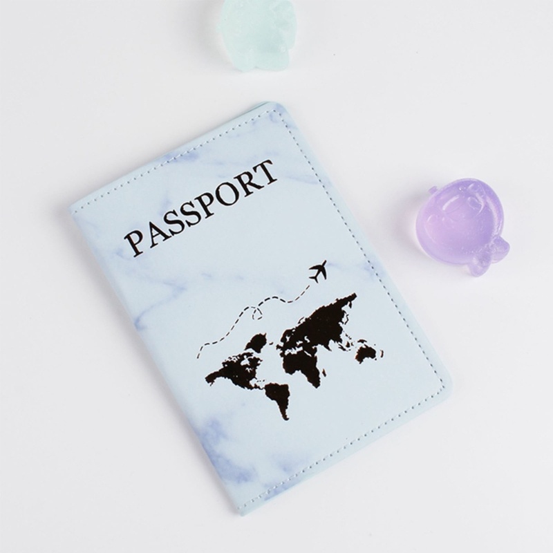 Gro Kulit PU Pasangan Kekasih Passport Holder Travel Card Case Cover Wedding