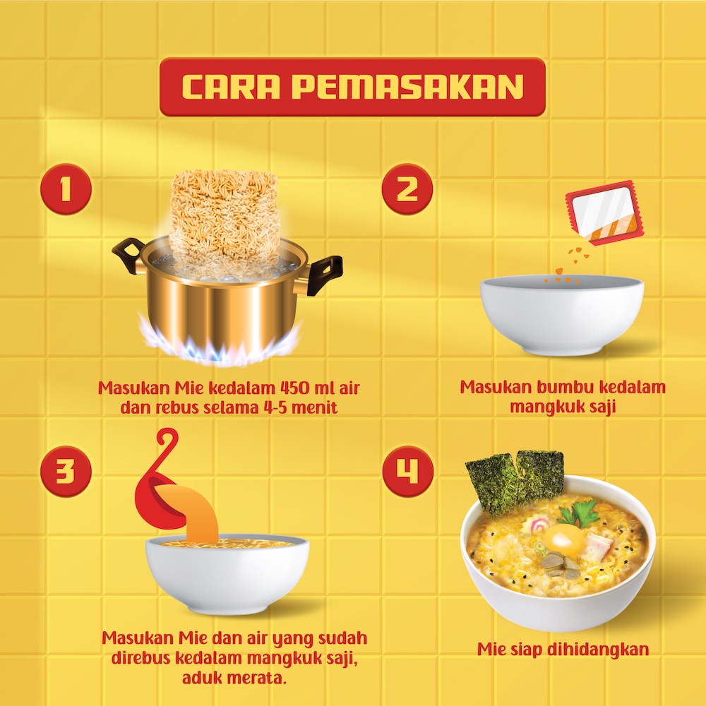 Mujigae by Wonhae Cheese Ramyun 120 gr / Ramyeon Rasa Keju / Mie Instan Kuah Rebus / Makanan Korea Halal Instan-5