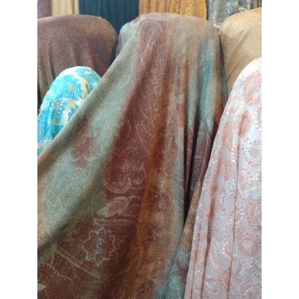 bahan gliter antik