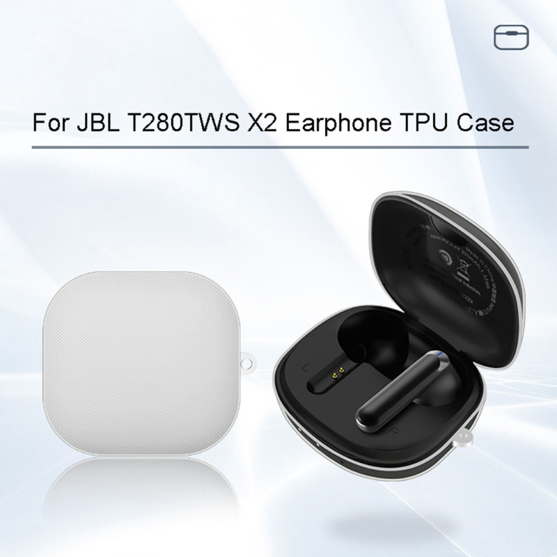 Cre Soft Case TPU Transparan Cover Proteksi Earphone Earbuds Wireless T280TWS X2