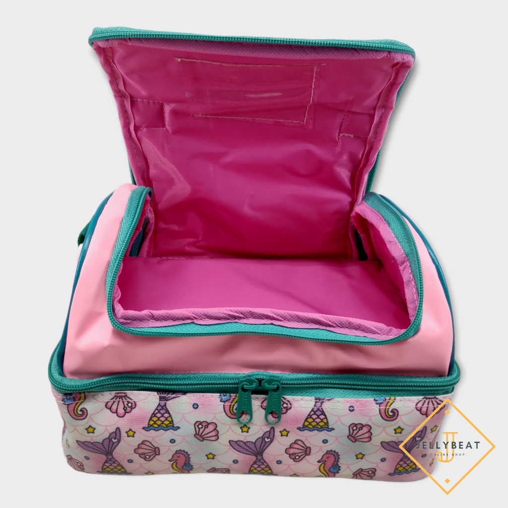 Tas Susun MOTIF Mermaid /Tas Slempang Smiggle /Lunch Bag Susun