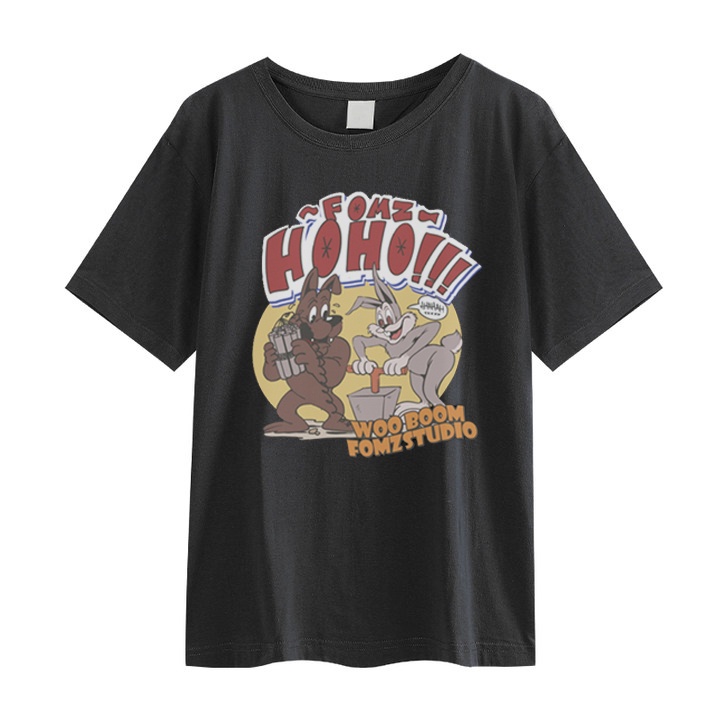 RDGF official shop/kemeja leher bulat/kaos murah/kaos cotton/kaos bagus/Kaos Bugs Bunny/kaos kekinian/atasan kaos/Kaos pria/baju kaos oversize/kaos t shirt oversize/kaos hitam oversizePRIA &amp; WANITA (UNISEX)