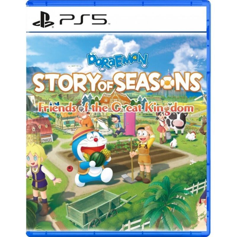 Doraemon Story Of Seasons Friends of The Great Kingdom PS5 Kaset Doraemon Story of Season PS 5 Playstation 5 Friend cd bd game games original asli terbaru mineral town ps4 ps5