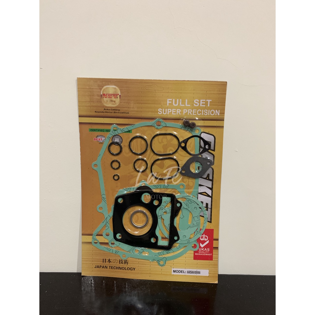 Gasket/Paking Full Set Karisma/Kirana Nagoya Gold