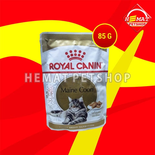 Makanan Kucing Wet Cat Food Royal Canin mainecoone Sachet pouch 85 GR