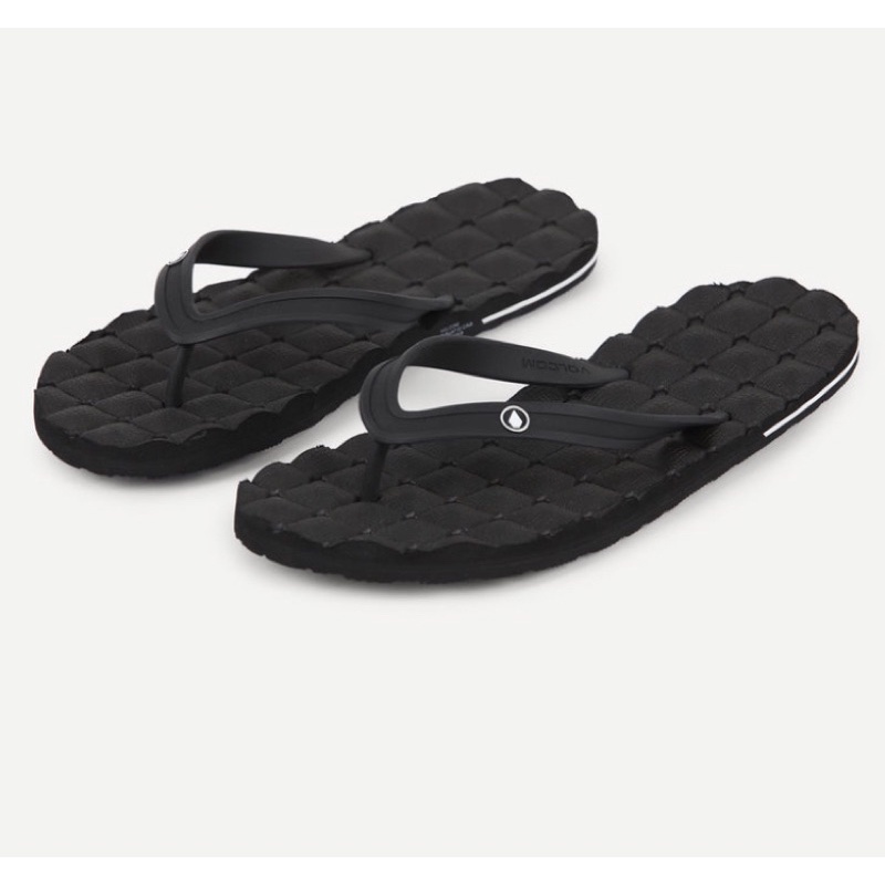 VOLCOM recliner rubber S21 sandal jepit pria 2 varian NEW ORIGINAL 100%
