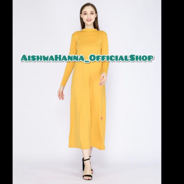 Manset Baju Gamis Dalaman Gamis Lengan Panjang Bahan Kaos Rayon Ukuran Standar dan Jumbo/inner gamis