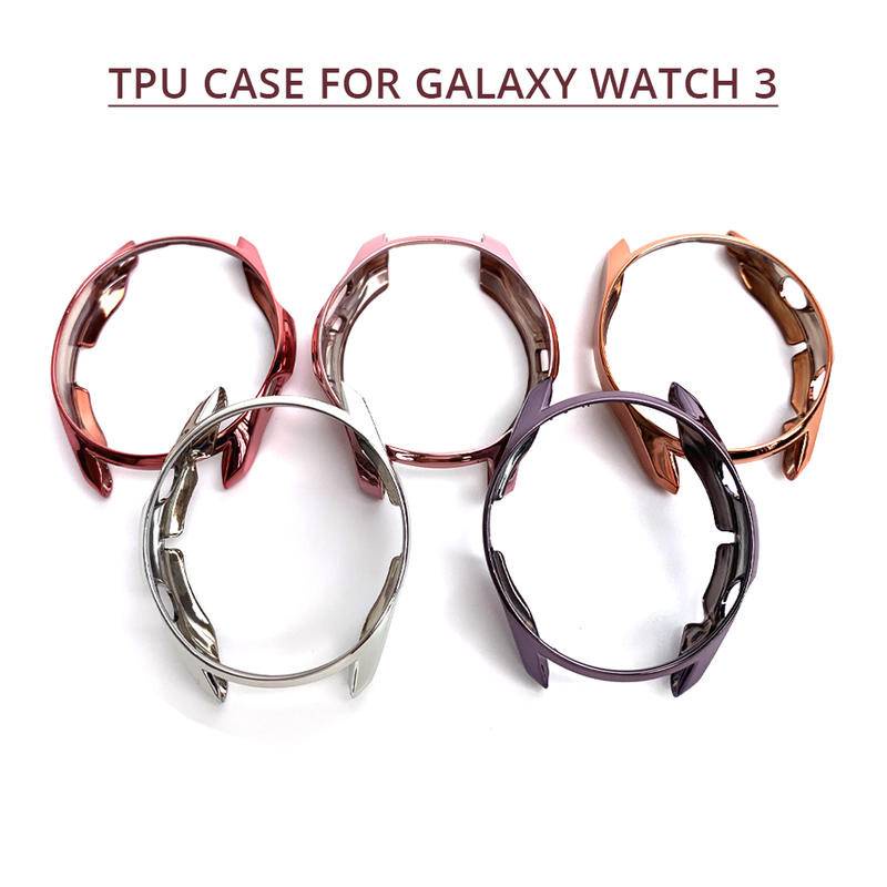 Case Pelindung Bahan Tpu Silikon Ukuran 40mm 44mm 45mm 41mm 42mm 46mm Untuk Samsung Watch 4 Classic