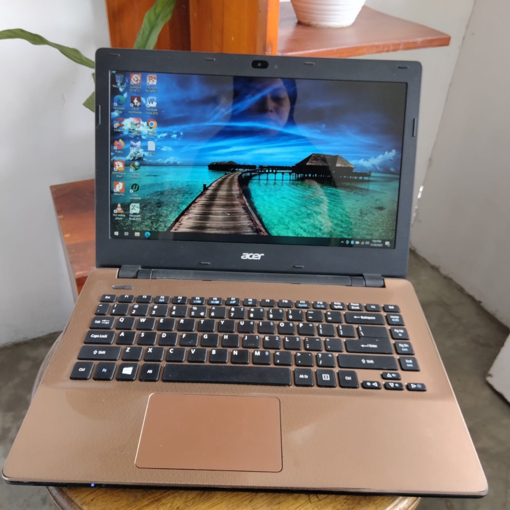 Laptop second Acer E5-411, Ram 4 GB, Hardisk 320 GB, Intel Celeron