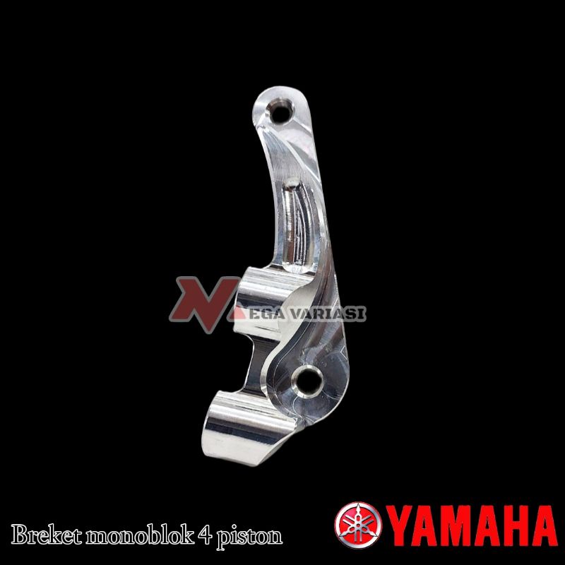 BREKET KALIPER MONOBLOK 4P PANGKON KALIPER 4P MOTOR MATIC MIO J MIO SOUL GT M3 GT125 DLL