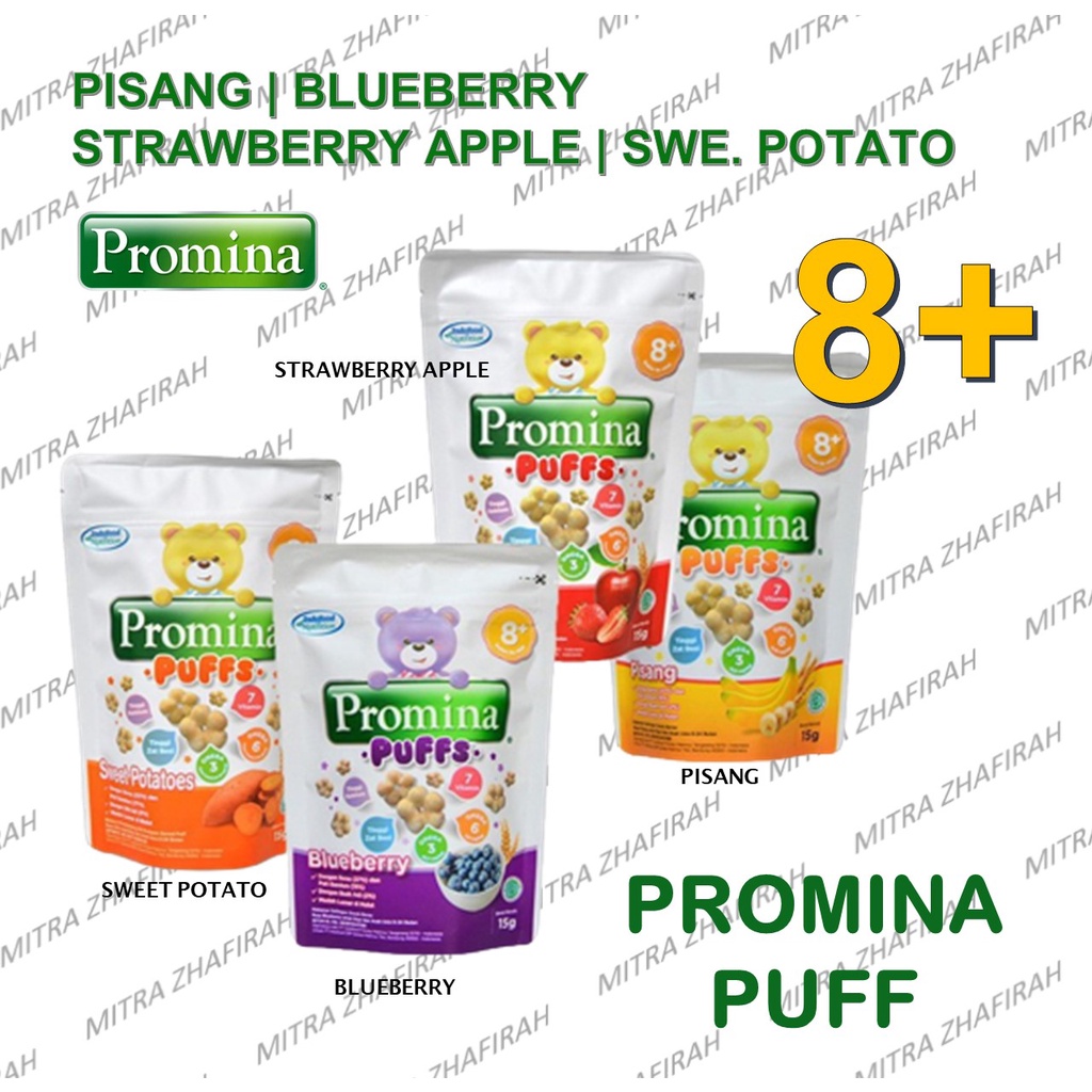 PROMINA PUFFs Rasa PISANG | STRAWBERRY APEL | BLUEBERRY