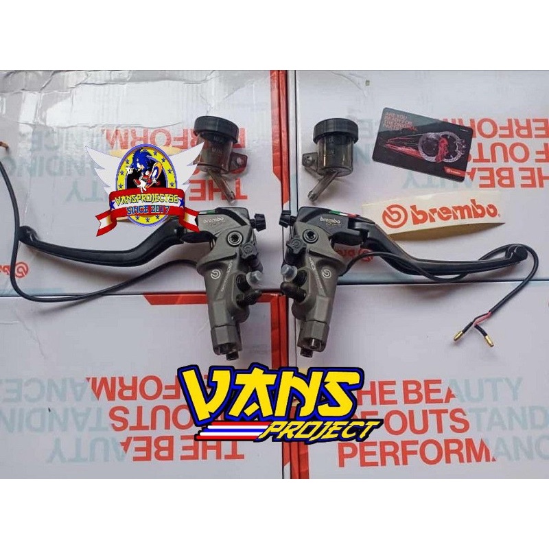 Master rem Corsacorta Grade A vietnam Brembo copy Ori Finishing rapih 1set Kanan kiri Pcx Lokal Nmax