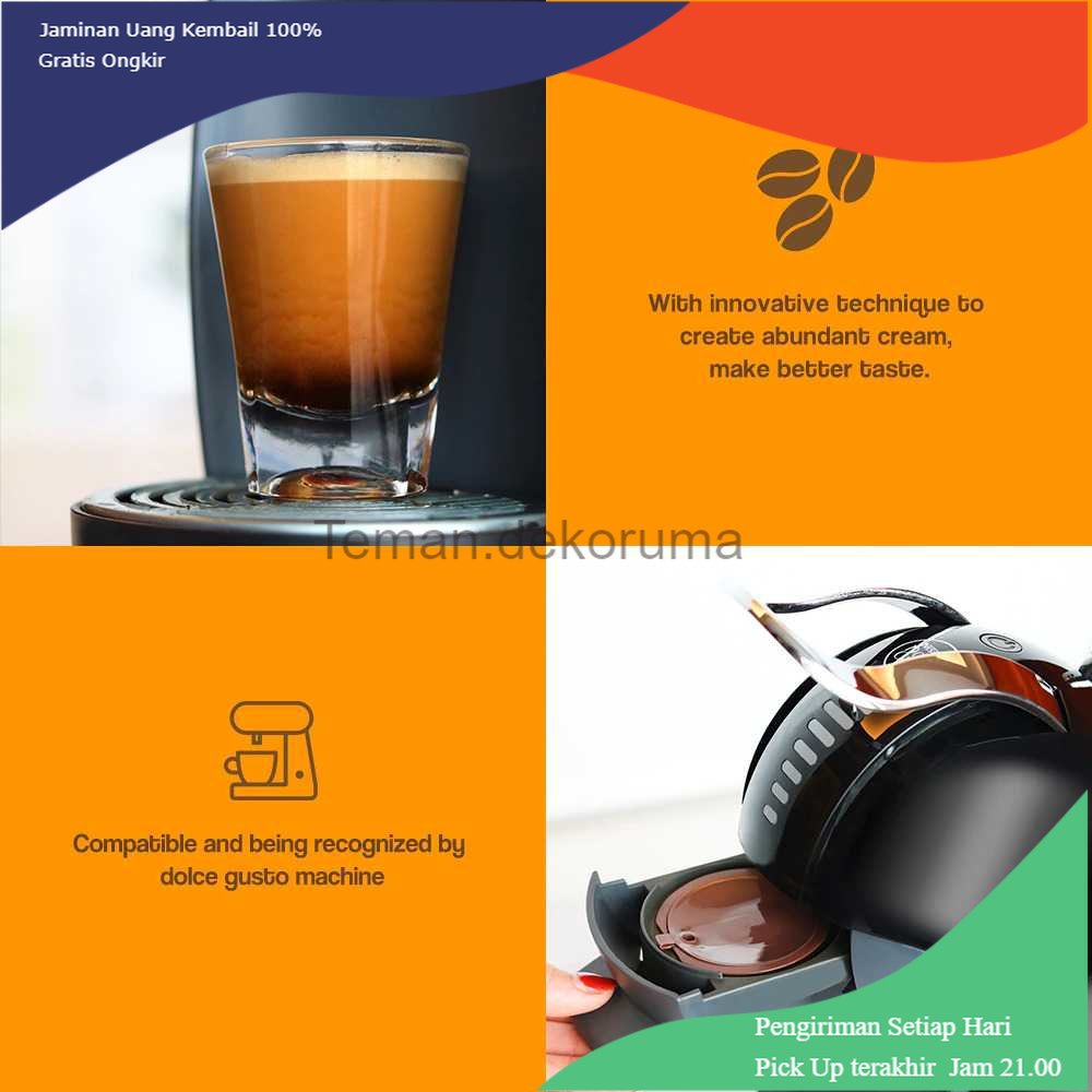 TD - PR ICafilas Capsule Upgrade Version 3PCS for Nescafe Dolce Gusto - F457