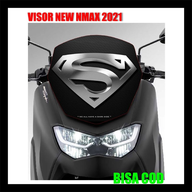 stiker visor nmax new 2021