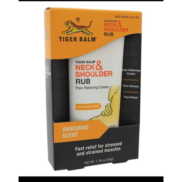 TIGER BALM neck & shoulder Rub balsem /Gel /tiger balm