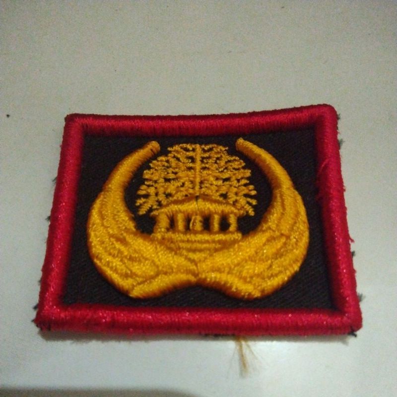 Pin Korpri Bordir Timbul