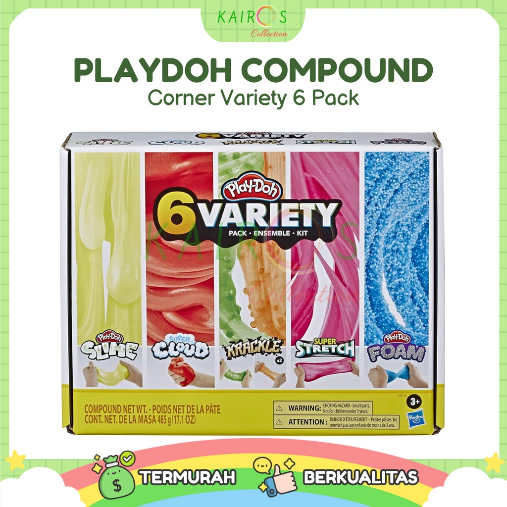 PlayDoh Compound Corner Variety 6 Pack