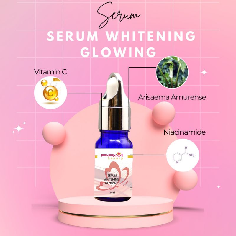 PRM LUXURY SKINCARE BPOM SERUM LUXURY GLOW 10 ML