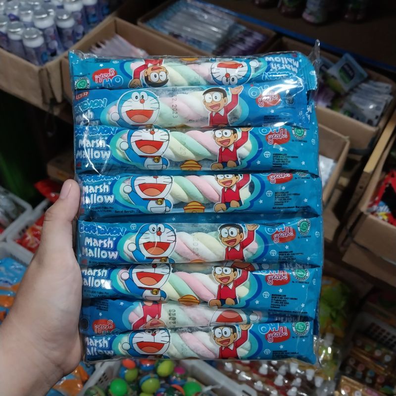 

Marshmallow Doraemon oh yeah isi 20 pcs