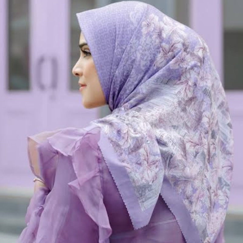 [Prelove] Buttonscarves - Malaya Series - Iris