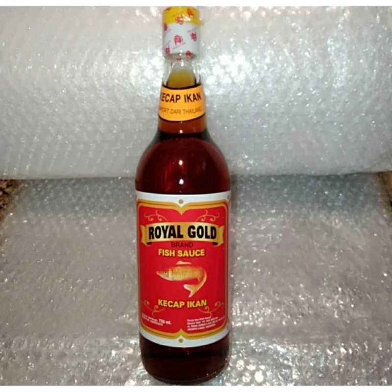 

Royal Gold Fish Sauce Kecap Ikan 725ml Botol Gojek