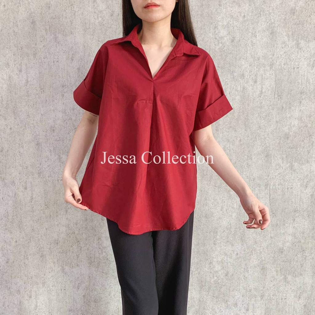 Premium Ora Loose Blouse HH 153 COTTON