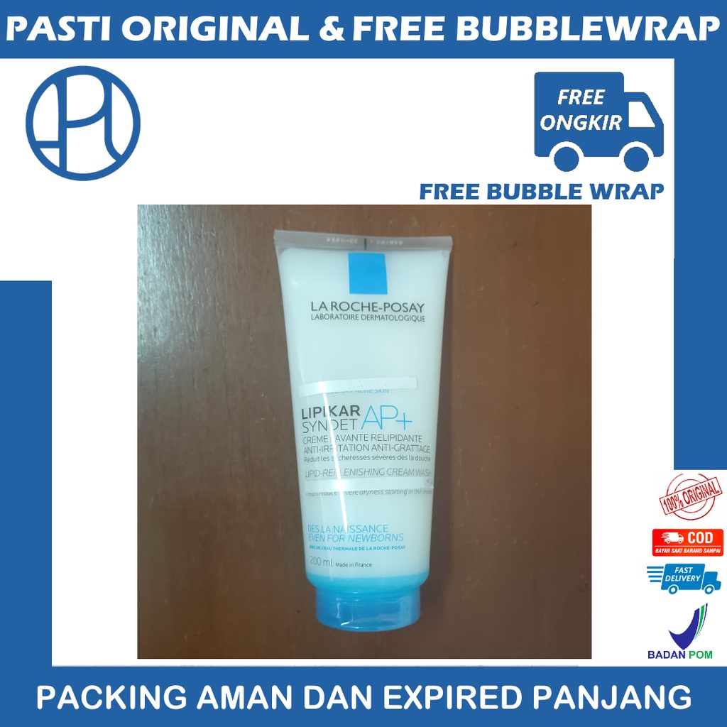 LA ROCHE POSAY LIPIKAR SYNDET AP+ 200ML CLEANSER SENSITIF BERMINYAK