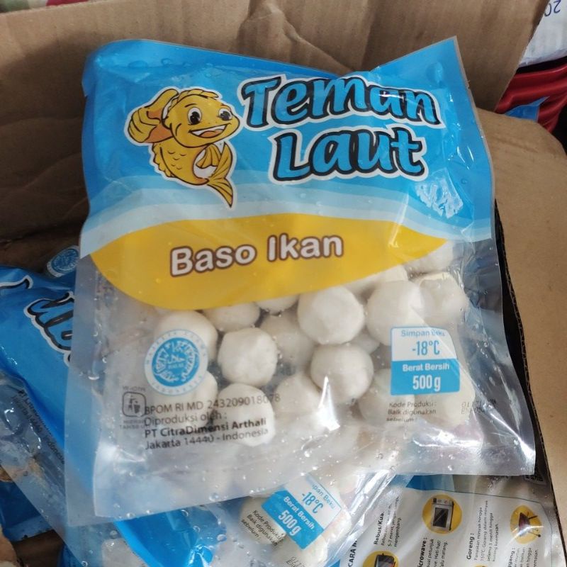 

teman laut baso ikan 500gr