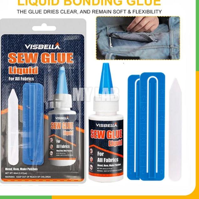 

Clothing Repair Glue Sewing Solution- Lem Perbaikan Kain Tanpa Jahit