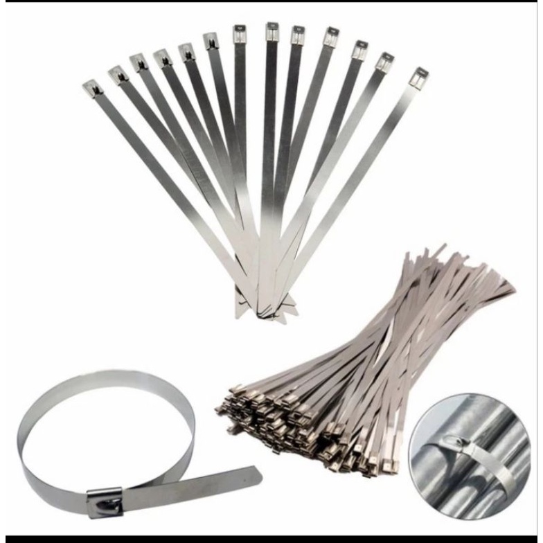 Cable Ties Stainless Ukuran 4,6 x 400/Kabel Ties Stainless 4,6 x 400