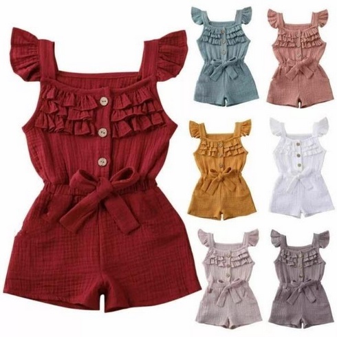 Jeco fashion Jumpsuit anak perempuan Chane