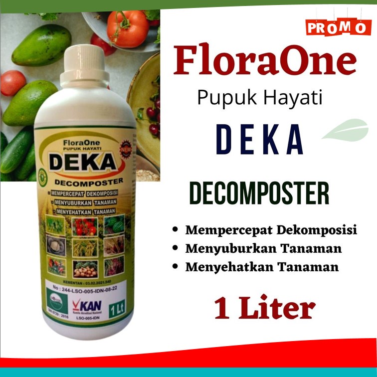Pupuk Dekomposer Tercepat, Pupuk DEKA Hayati Cair Super Aktif Atasi Layu, Pupuk Decomposer Alami