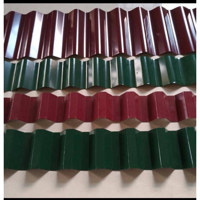 Atap Gelombang zincalume warna