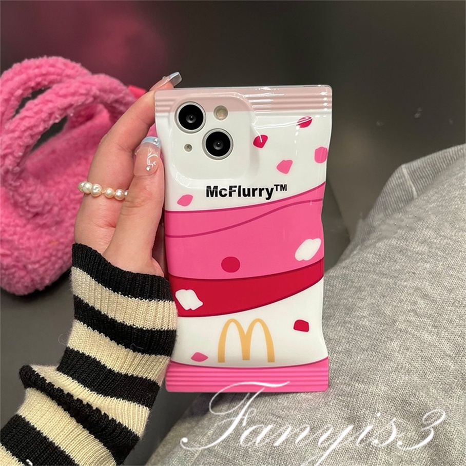 Redmi Note 11 Pro+ 11s 11 10s 10 9s 9 8 Pro Redmi 10C 10A 10 9 9A 9C 9T Poco X4Pro X3 Pro X3NFC M4 Mi 11 12 Lite 12T 10T 11TPro Cute Mc Flurry Packaging Bag Phone Case Soft Cover