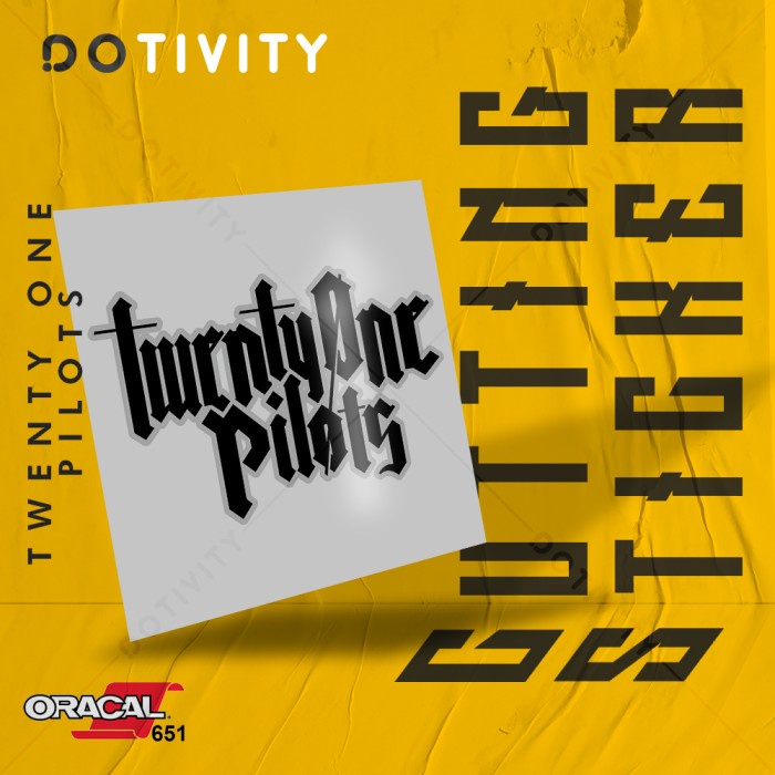 

Cutting Sticker TWENTY ONE PILOTS