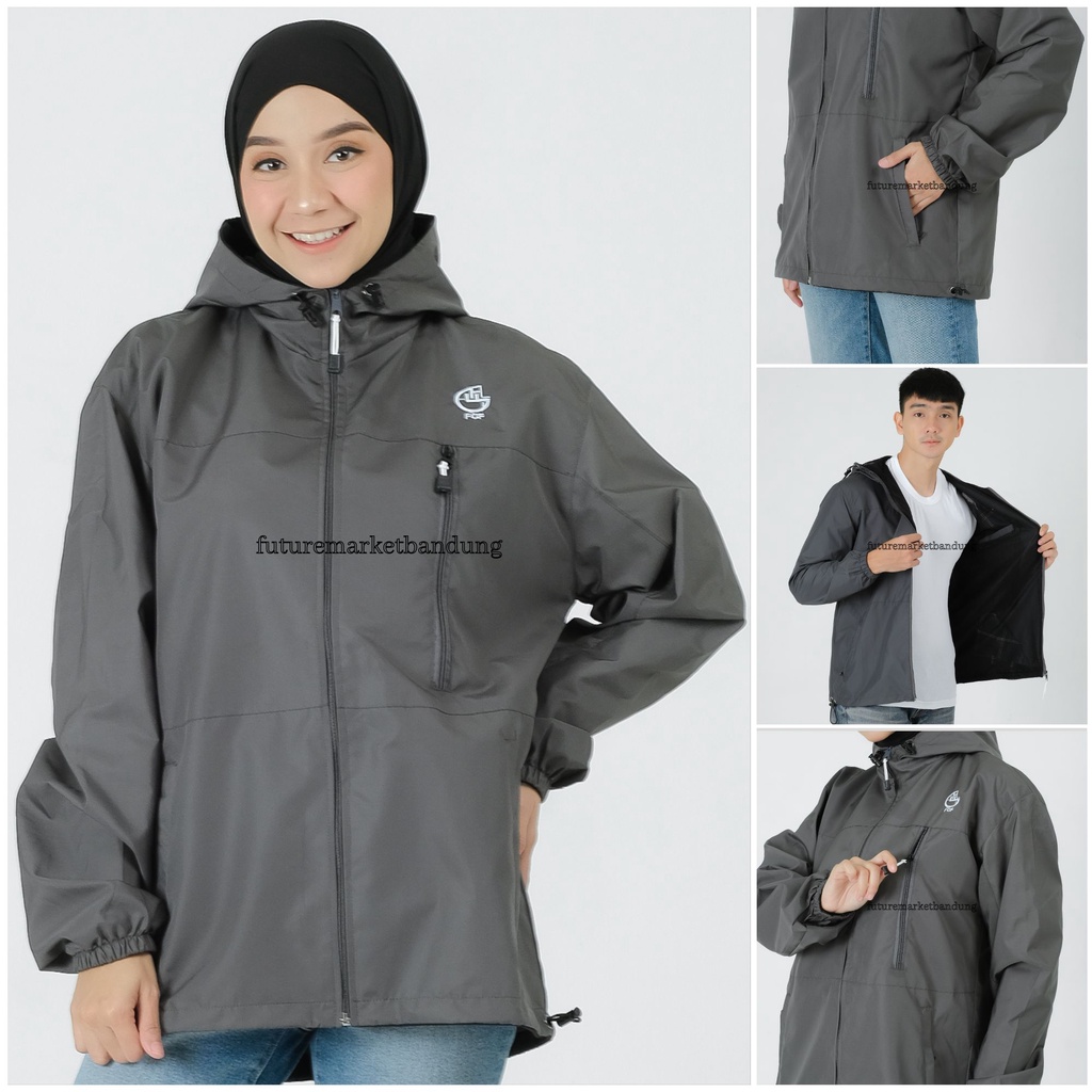 Jaket pria wanita M L XL XXL jumbo IKC 002 distro cbr six Bandung keren grosir pakaian pria H0D7 jacket jaket parasut parasit jaket gunung pria wanita WATERPROOF ORIGINAL FCF jaket hoodie jaket cowok cewek