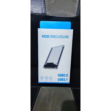 Case External Hardisk 2.5&quot; HDD Sata Hard Drive Enclosure Transparant USB 3.0