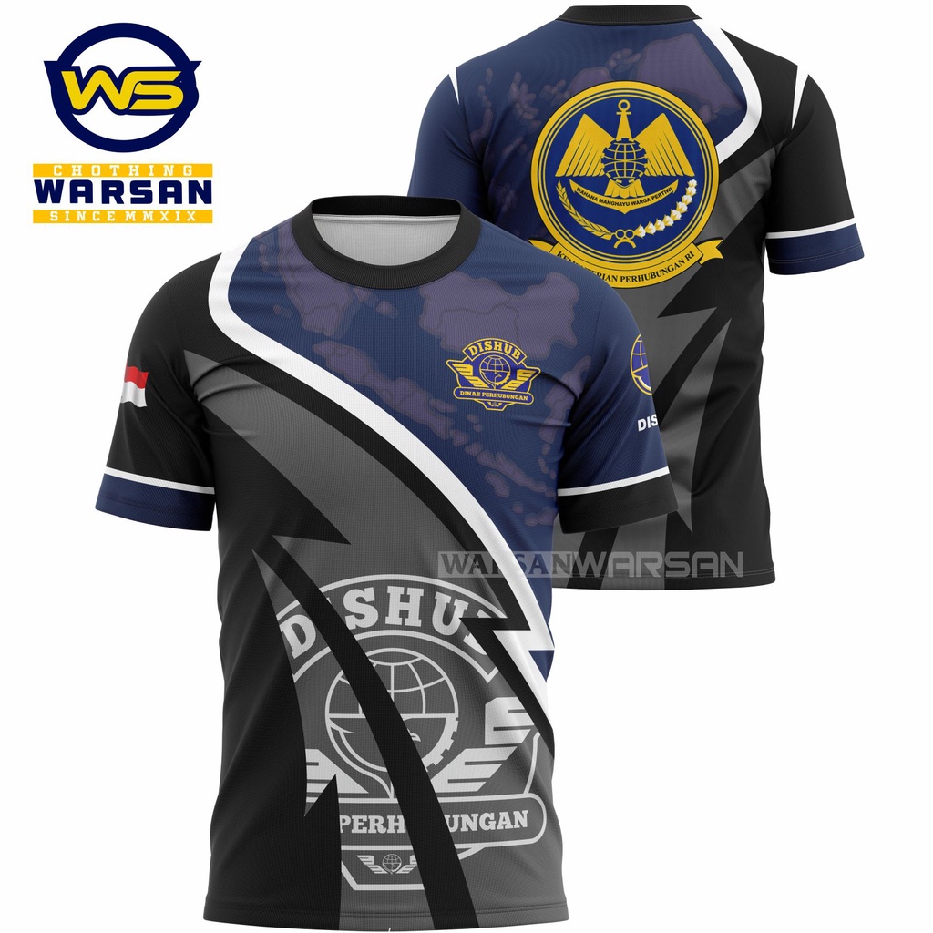 KAOS JERSEY DISHUB /KAOS DISHUB /BAJU DISHUB DINAS PERHUBUNGAN