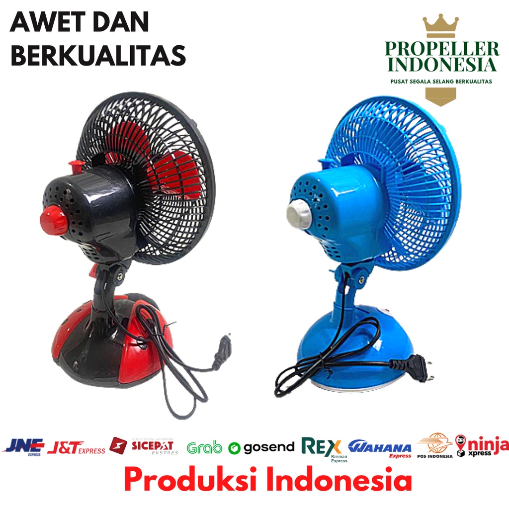 Kipas Angin Meja 8 Inch Dinding Desk Fan Mini Wall Fan Gantung Tembok
