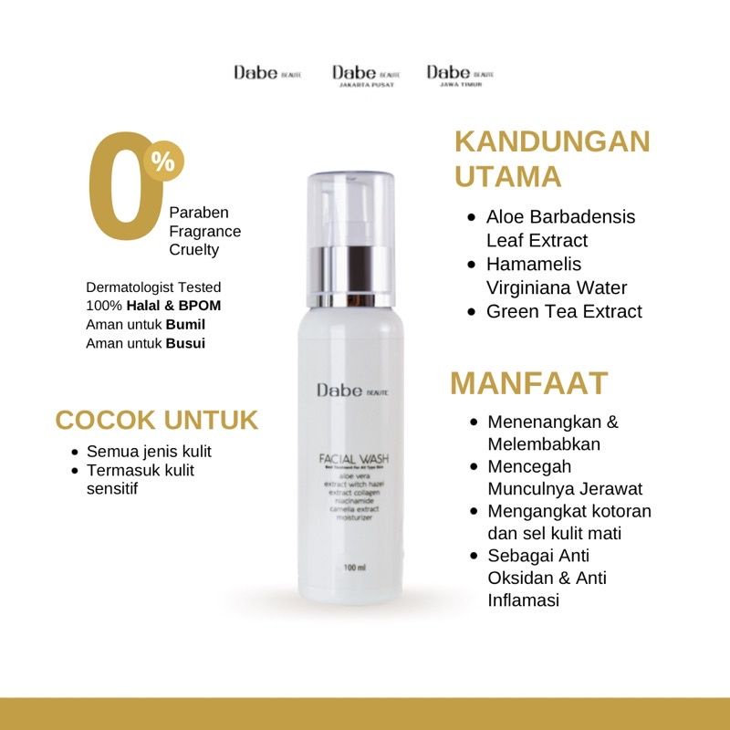 Dabe Beaute Luxury Acne Package (Paket Basic+Serum Acne)