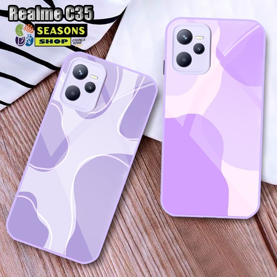 Softcase Kaca Realme C35 [KWL 1] Realme C35 - Softcase Realme C35 Terbaru - Realme C35 2022 - Casing