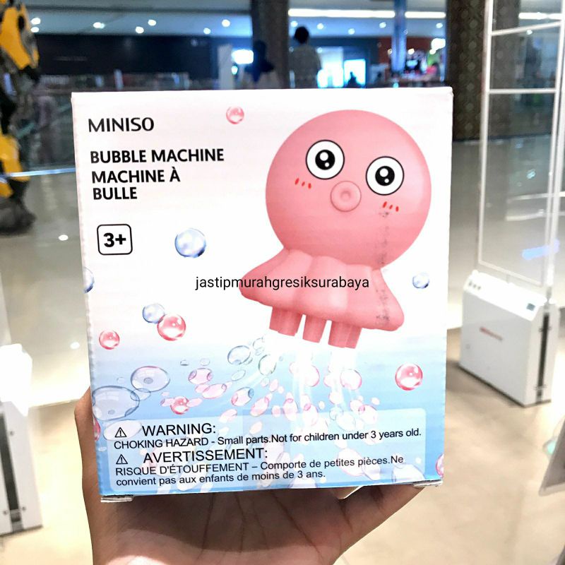 OCTOPUS BUBBLE MACHINE MINISO MAINAN BUBBLE MINISO MAINAN