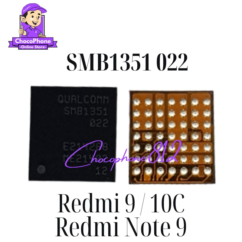 IC CAS SMB1351 022 REDMI NOTE 9 ORIGINAL CHARGING SMB 1351